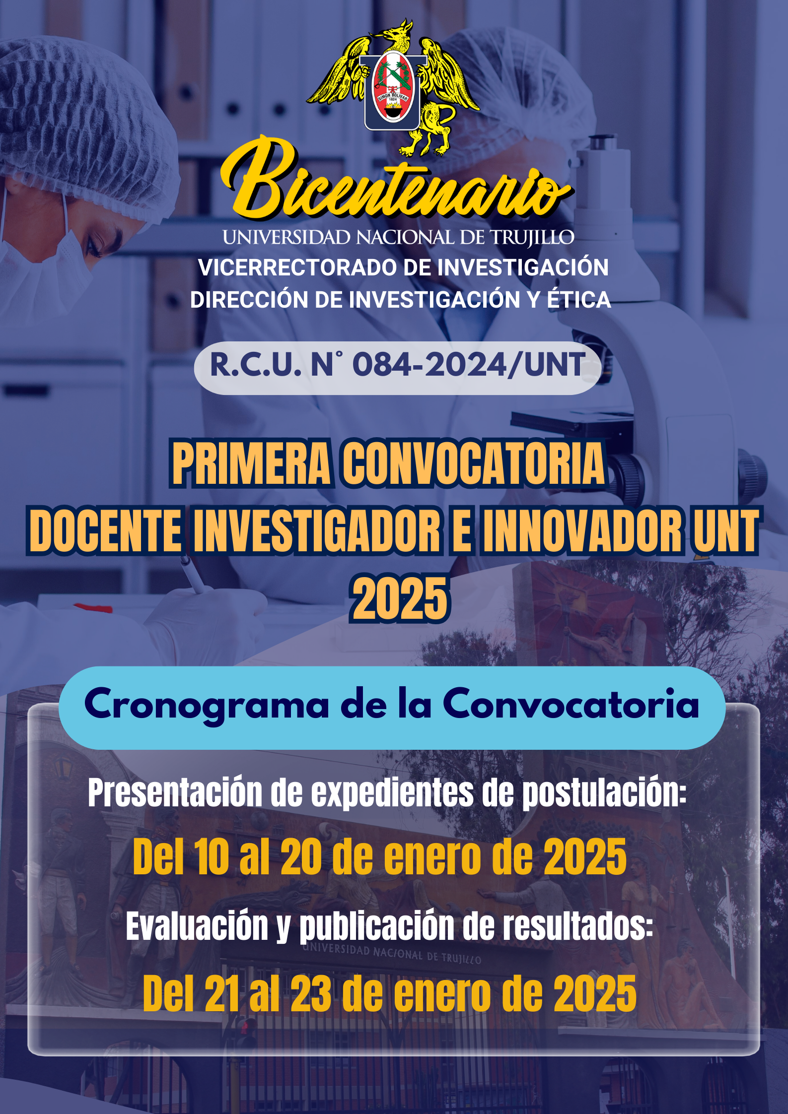 Convocatoria Docente Investigador 2025-1